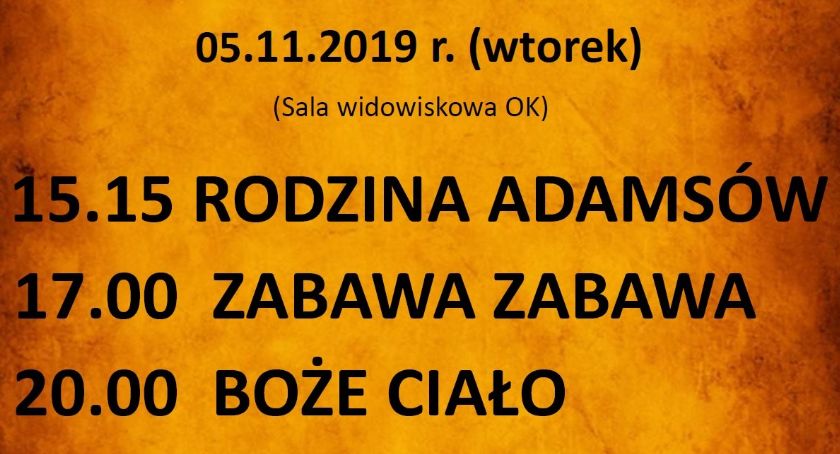 Ośrodek Kultury zaprasza na seanse filmowe, w tym jeden bezpłatny