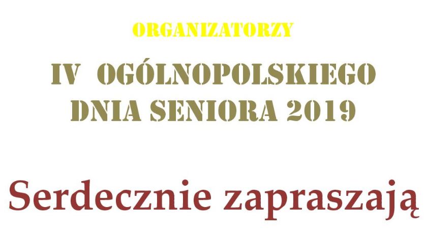Seniorzy świętują swój dzień
