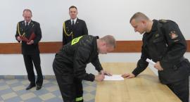 Nowy strażak złożył ślubowanie