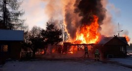Tyle lat pracy strawił ogień