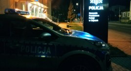 Wpadł, gdy jechał nocą