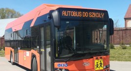 Elektryczny autobus w Krasnopolu