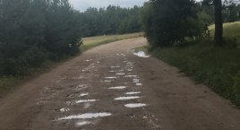 Droga gminna na Kopciowo wyrównana