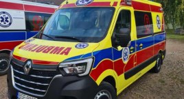 Żółty ambulans to nowa karetka transportowa