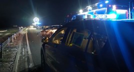 Zderzenie samochodów na obwodnicy Krasnopola