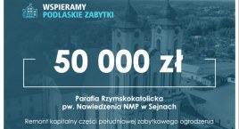 Dotacja na kontynuację remontu ogrodzenia Bazyliki