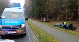Wypadek na trasie Suwałki-Sejny