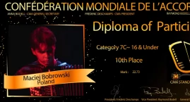 Akordeonista z Krasnogrudy wystąpi we Francji