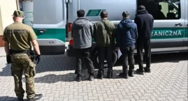 Czterej migranci przeszli przez zieloną granicę