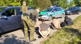 Białorusin wpadł w gminie Sejny