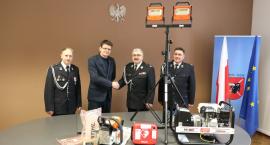 Arkadiusz Nowalski przekazał dla OSP nowy sprzęt