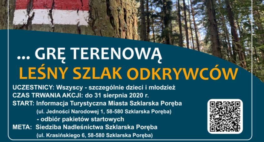 Gra terenowa - LEŚNY SZLAK ODKRYWCÓW