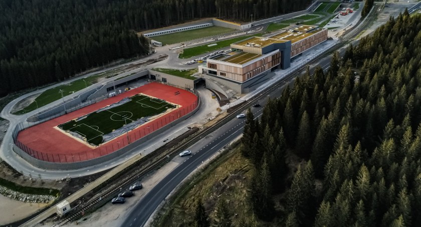 Nowa strzelnica biathlonowa w Dolnośląskim Centrum Sportu