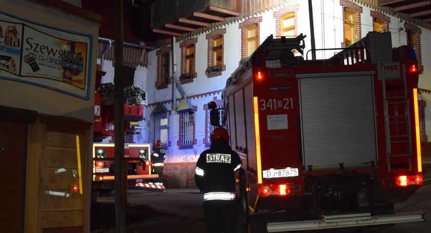 Pożar sadzy w kominie