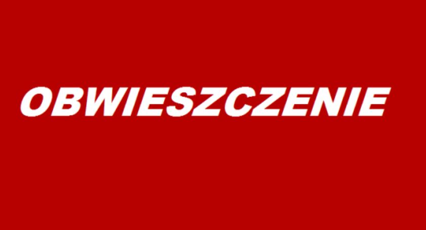 Obwieszczenie burmistrza Szklarskiej Poręby