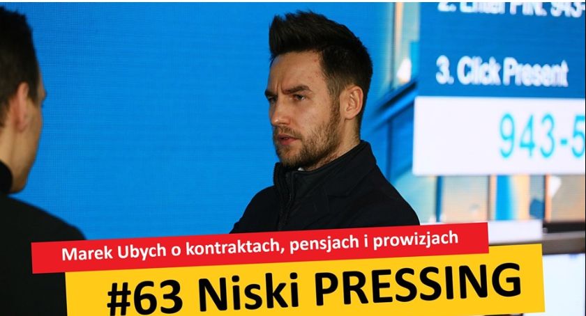 Niski Pressing #63. Marek Ubych o kontraktach, pensjach i prowizjach