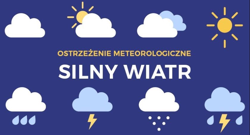 Ostrzeżenie meteorologiczne. Dziś po południu może silnej powiać!