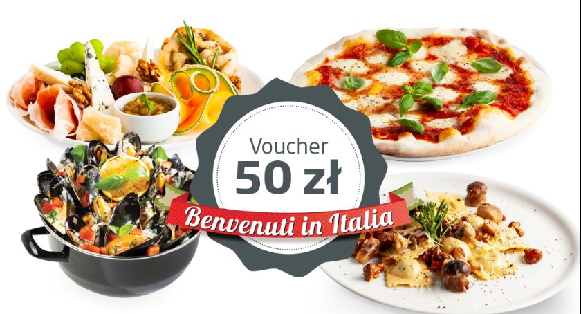 Zrób zakupy i odbierz voucher do restauracji Benvenuti in Italia