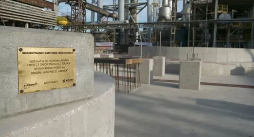 KGHM buduje Instalację Oczyszczania Gazów w Hucie Miedzi Legnica