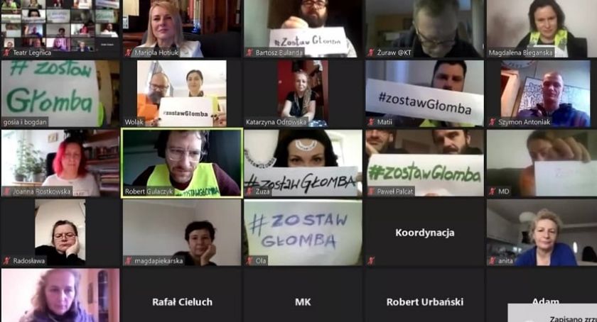 #ZOSTAWGŁOMBA. Pracownicy teatru stanęli murem za swoim dyrektorem