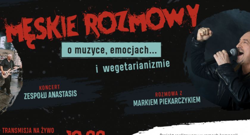 Rozmowa z Markiem Piekarczykiem i koncert Anastasis w Akademi Rycerskiej 