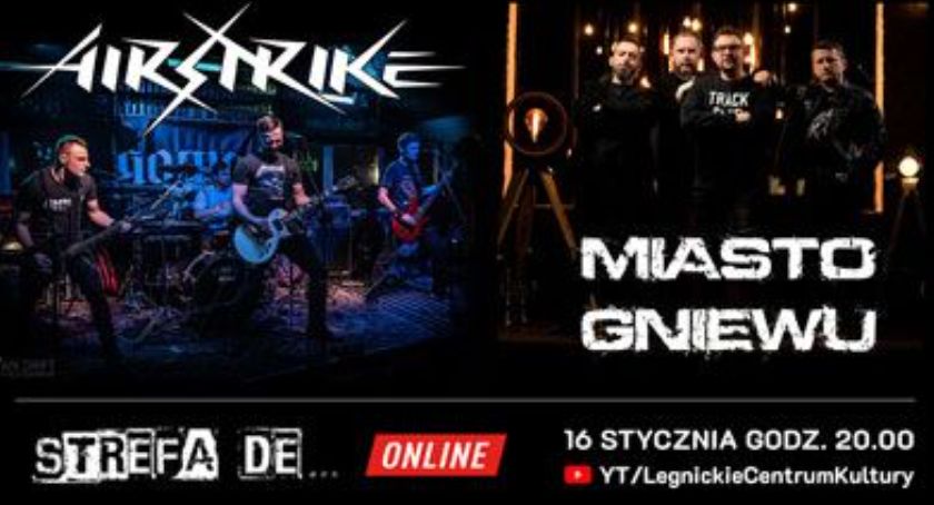 W sobotę koncert strefa de... 146 online. Zagrają Miasto Gniewu i Airstrike