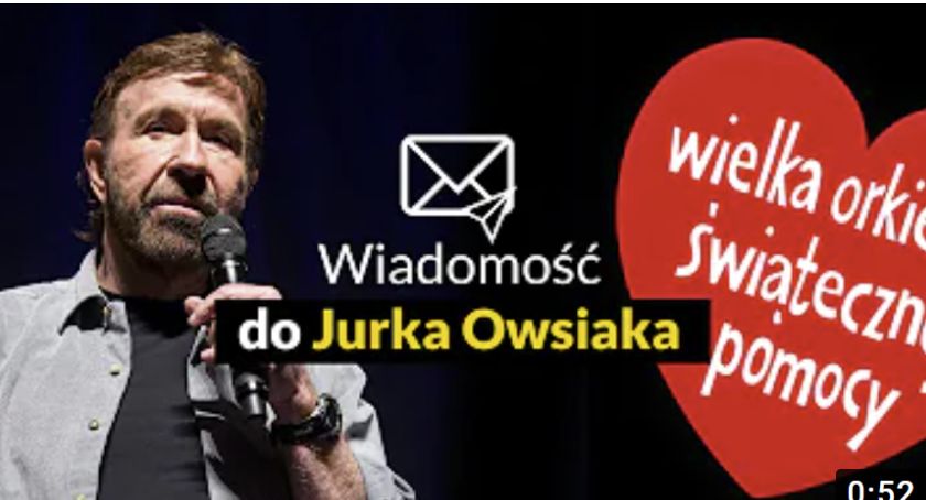 Chuck Norris wspiera WOŚP. Jego partnerami są bracia Collins z Legnicy! [FOTO/WIDEO]