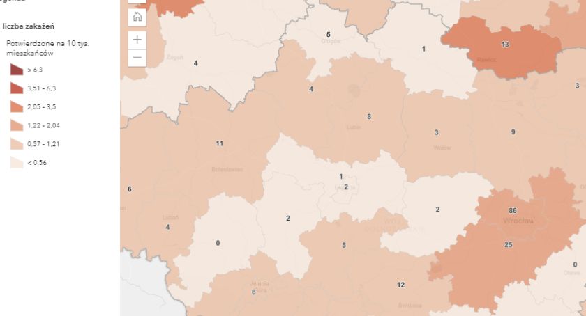 Aktualna sytuacja epidemiczna. Znikoma liczba nowych zakażeń w Legnicy i powiecie