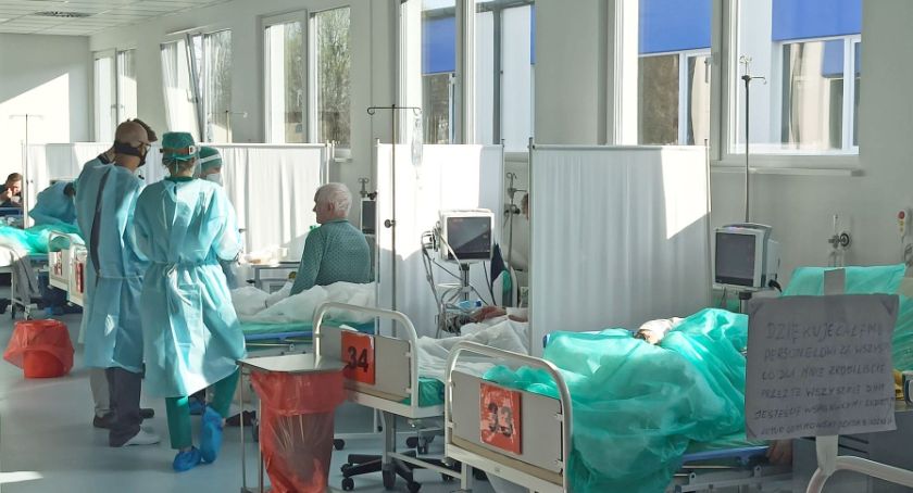 Rzecznik legnickiego szpitala: widać, jak trzecia fala epidemii pomału wygasa 