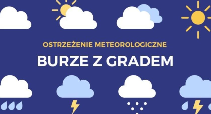 Uwaga! Centrum zarządzania kryzysowego ostrzega przed silną burzą z gradem w Legnicy