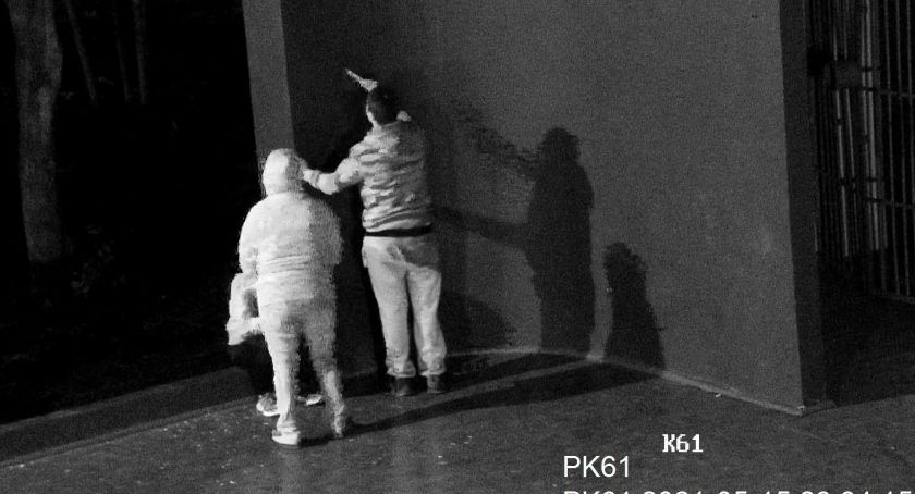 Wyznania miłosne na muszli koncertowej w parku. Kamery tym razem zadziałały