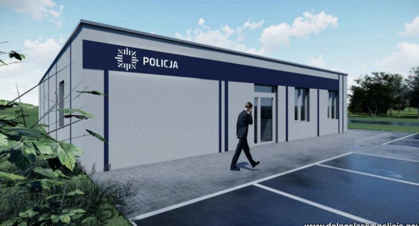 Tak będzie wyglądał posterunek policji w Prochowicach. Pierwszy taki w Polsce!