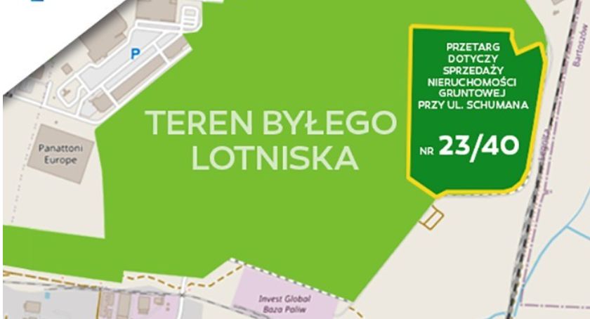 Miasto szuka kupca na kolejny kawałek byłego lotniska. Pod młotek idzie 21 hektarów