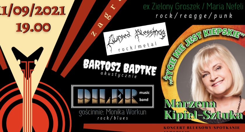 Moc dźwięków i rockowych serc - koncert z udziałem m.in. Halinki Kiepskiej i Zielonej Marychy