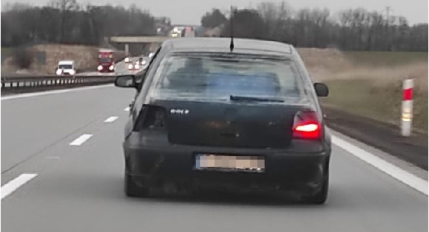 Pościg na autostradzie A4. Policja goniła naćpanego kierowcę z trefnym paliwem [ZDJĘCIA]