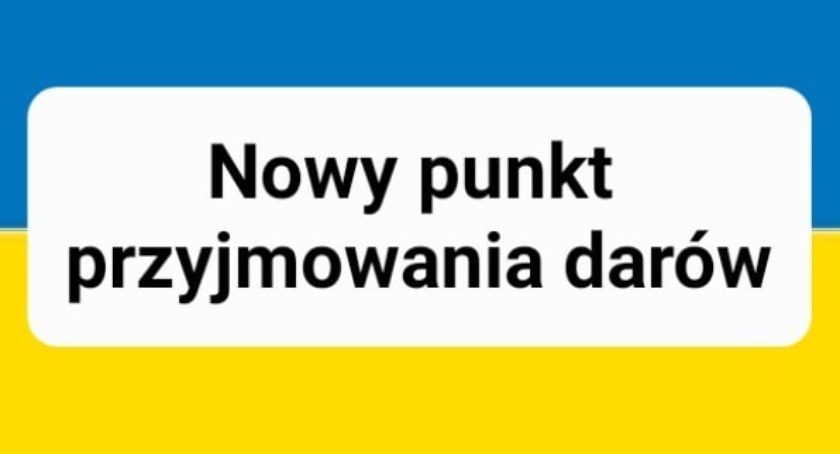 Nowy punkt zbiórki darów dla uchodźców w Legnicy. Rzeczy można przynosić do biura poselskiego Roberta Kropiwnickiego 