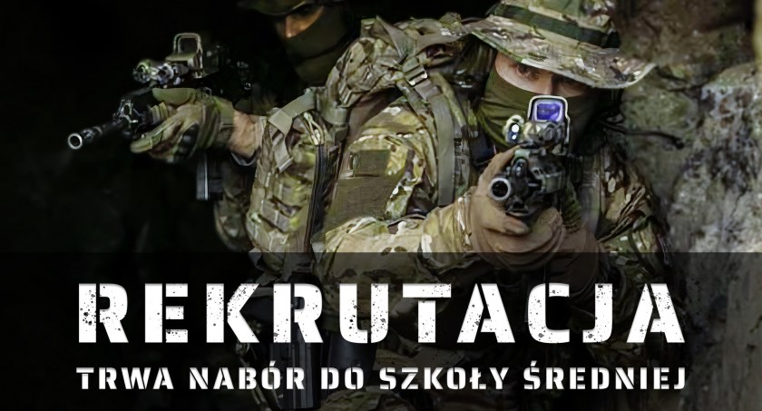 Rekrutacja do wojskowej szkoły średniej w Legnicy! W sobotę Dni Otwarte!