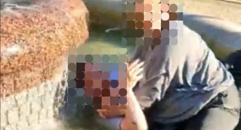 Bójka w centrum Legnicy. W biały dzień kobieta brutalnie pobiła mężczyznę [FILM]  