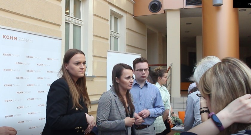 KGHM i KGHM Zanam na targach pracy w  Legnicy  - ZDJĘCIA 