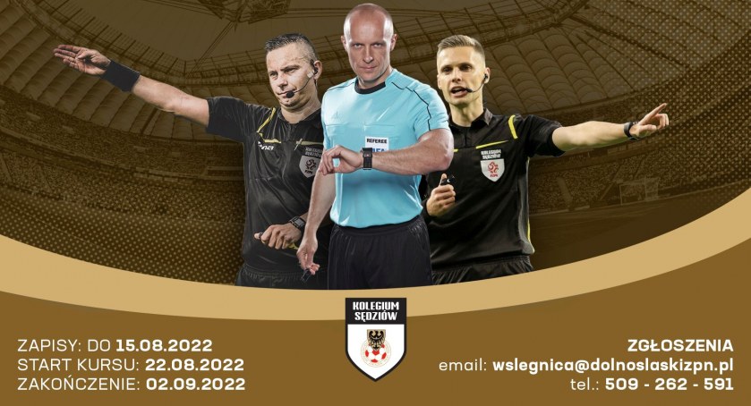 Chcesz zostać sędzią piłkarskim? Legnicki oddział DZPN organizuje kurs