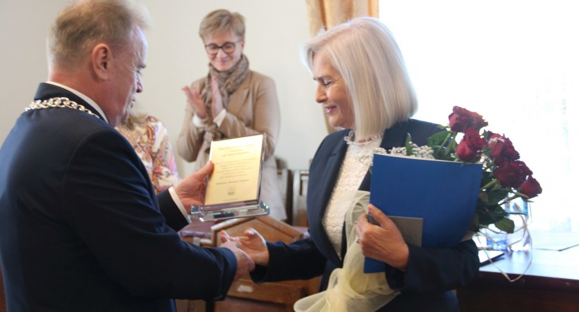 Krystyna Czapska - Zasłużona dla Miasta Chojnowa