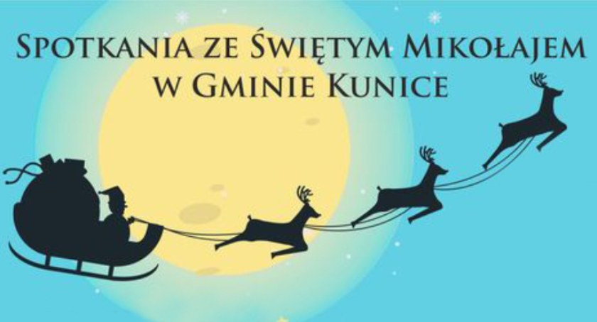 Święty Mikołaj wybiera się do gminy Kunice. Gdzie będzie?