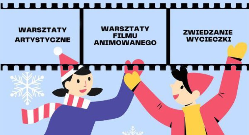 Warsztaty artystyczne podczas ferii