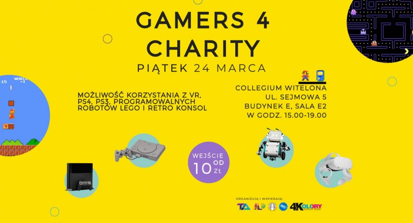 Gamers 4 Charity. Impreza dla graczy, dochód dla ofiary trzęsienia ziemi