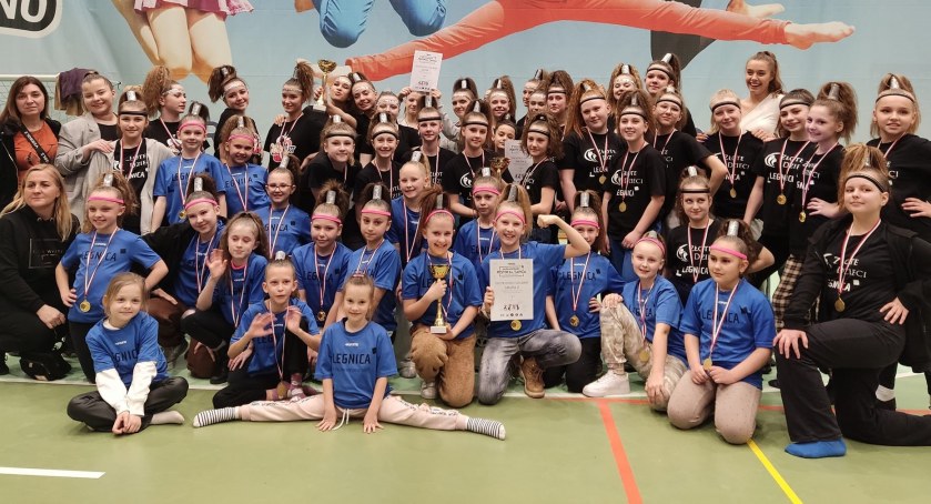 Złote dziewczyny z Legnicy podbiły ogólnopolski festiwal tańca