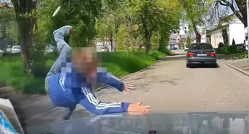 Legnica. Potrącenie ośmiolatka na ul. Lwowskiej FILM