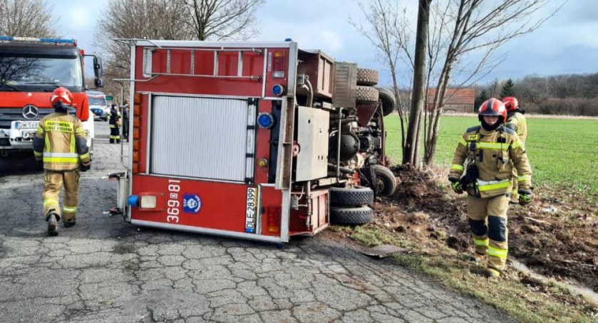 Pokrzywdzony strażak ma żal do policji, że nie szuka sprawcy wypadku