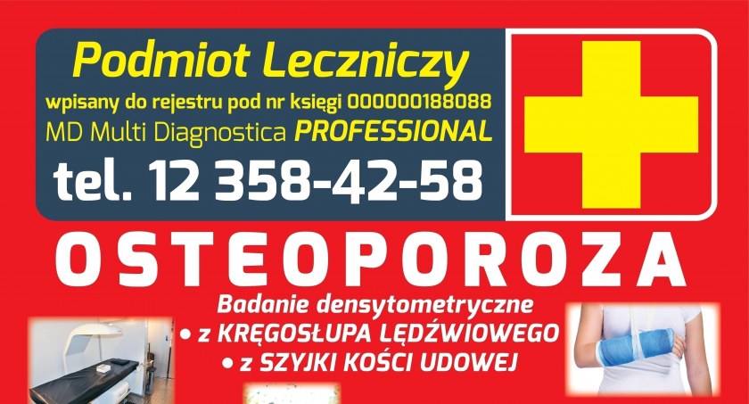 Zbadaj swoje kości - Badanie Osteoporozy