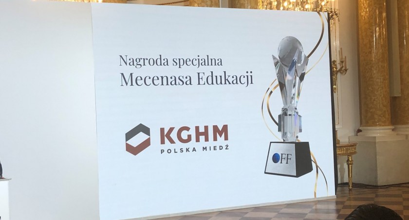 KGHM Polska Miedź S.A. z tytułem Mecenasa Edukacji