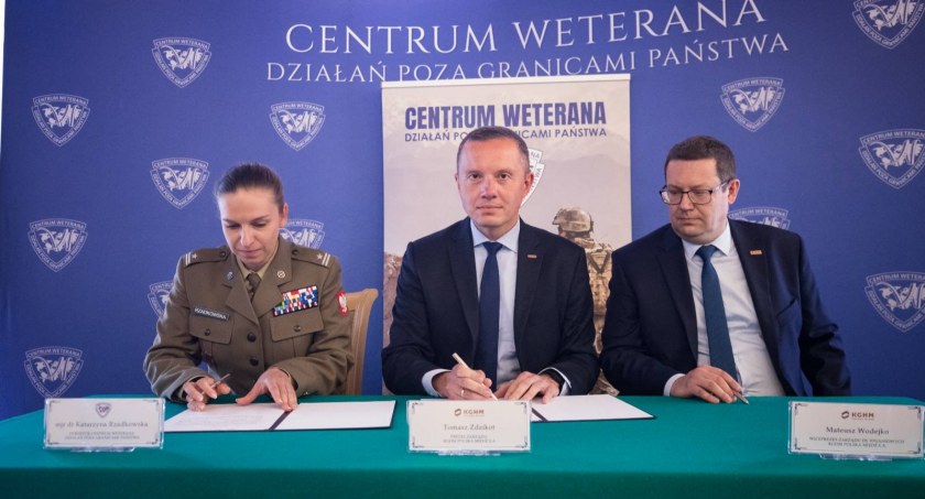 KGHM podpisał list intencyjny z Centrum Weterana Działań Poza Granicami Państwa